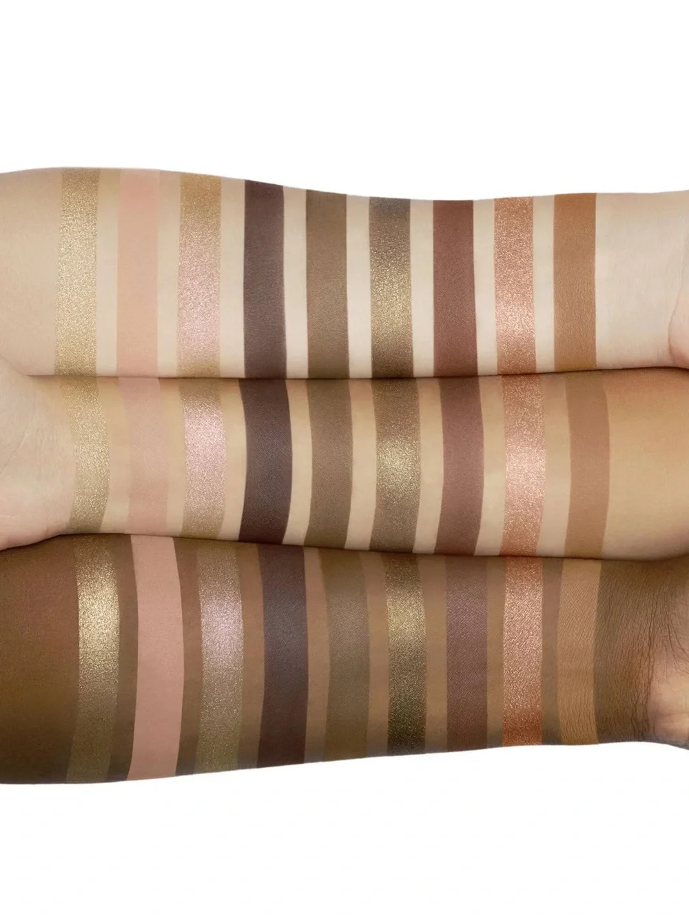 HUDA BEAUTY Khaki Eyeshadow Palette - Pink, Brown, Gold & Copper Shades